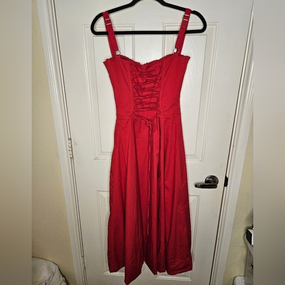 House of CB Red Midi Dress - Picture 12 of 16